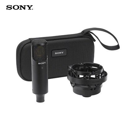 Sony/索尼 C80 C100电容麦克风 主播K歌游戏有声书ASMR录音话筒