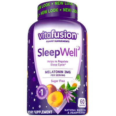 vitafusion3mg褪黑素睡眠软糖