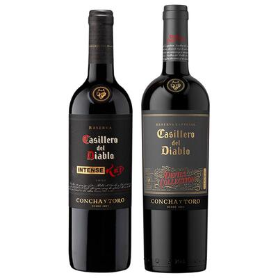 干露红魔鬼葡萄酒组合750ml*2瓶