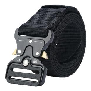 户外军迷特种兵合金扣休闲男作训战术内腰带帆布尼龙自动插扣皮带