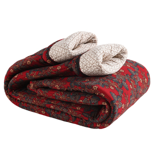 恒源祥集团彩羊驼绒棉裤女妈妈装高腰棉裤加厚奶奶老人冬保暖宽松