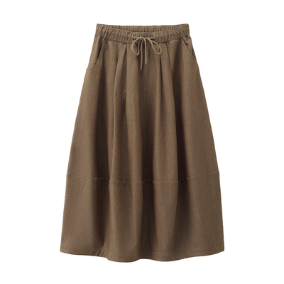 Giordano/佐丹奴长裙A型半身裙