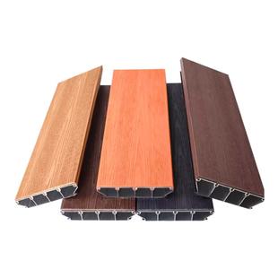 铝合金户外地板室外庭院防腐木花园铝塑木地板露台院子全铝木塑板