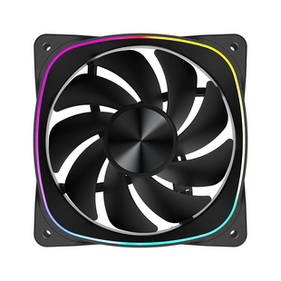 雅浚（ProArtist）GF124电脑机箱风扇ARGB神光同步PWM静音