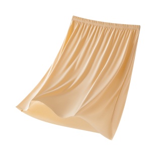 打底裙内衬裙中长款夏季超薄冰丝内搭裙女安全裙粉色防透半身裙子