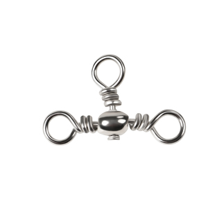 BCT LURE日本樽形中通三叉转环对叉转环分叉连接器海钓路亚配件