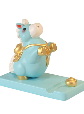 2026马年马上有钱公仔手机支架