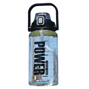 富光玻璃杯大容量水杯耐热水杯男大号夏季户外便携泡茶杯子1500ml