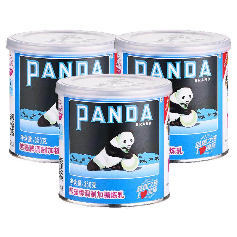 熊猫炼乳350克蛋挞吐司甜品