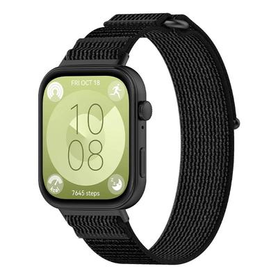 适用于华为Watch fit4/fit3手表表带野径回环款4pro智能运动手环腕带FIT3尼龙编织透气可替换带男女三代配件