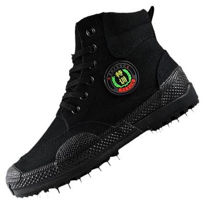 橡胶底高帮军迷防滑耐磨户外鞋