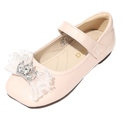 TATA他她女童秋季时尚公主皮鞋