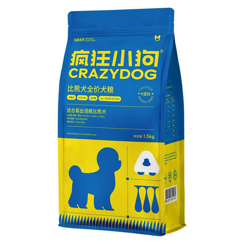 疯狂小狗比熊专用冻干双拼狗粮