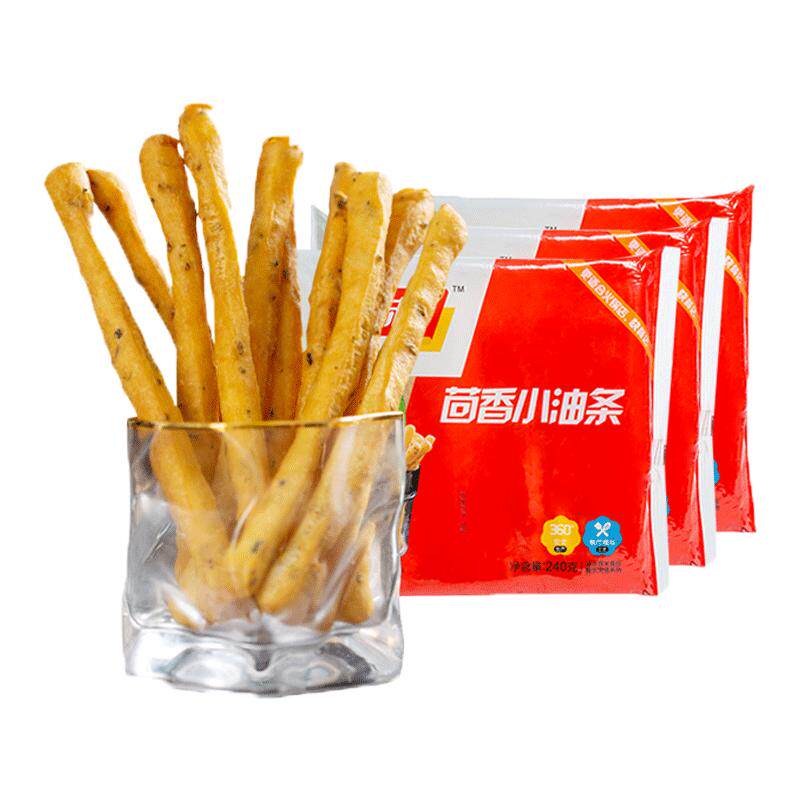【主播推荐】千味央厨茴香小油条迷你火锅油条早餐半成品家用速食