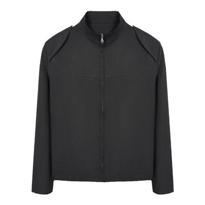 alone立领高密度立体反刺夹克