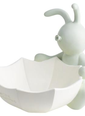 【17周年活动】兔子入户玄关放钥匙收纳摆件电视柜装饰品乔迁礼物