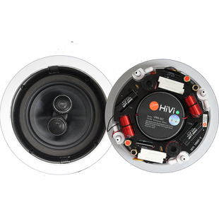 惠威VR8-SC定阻同轴HIFI高保真8寸双高音天花吸顶喇叭立体声音响