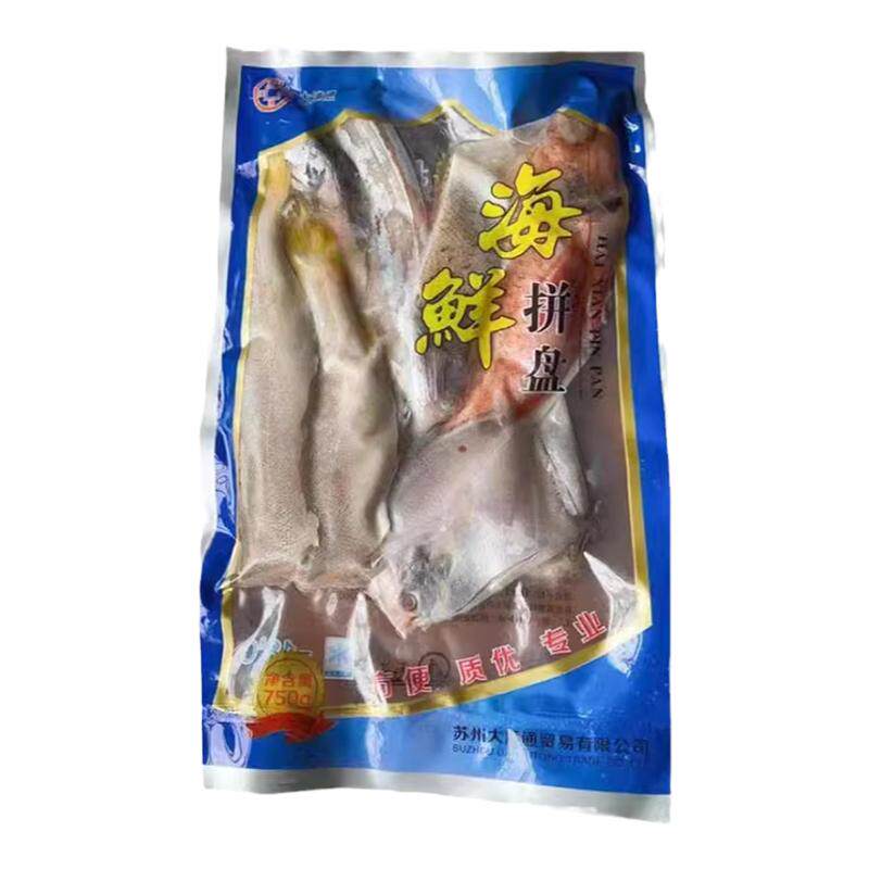 大满通海杂鱼海鲜拼盘商用