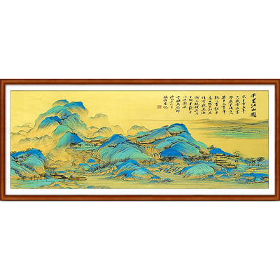 十字绣成品100%纯手工可裱框发货
