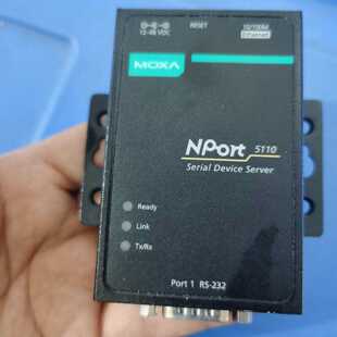 议价台湾MOXA串口通讯伺服器Nport 5110 无