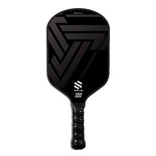 SINSHAM热压T700进攻型高端匹克球球拍16mm磨砂碳纤职业拍USA认证