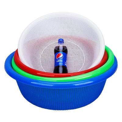 洗菜篓淘米箩特厚密眼沥水篮