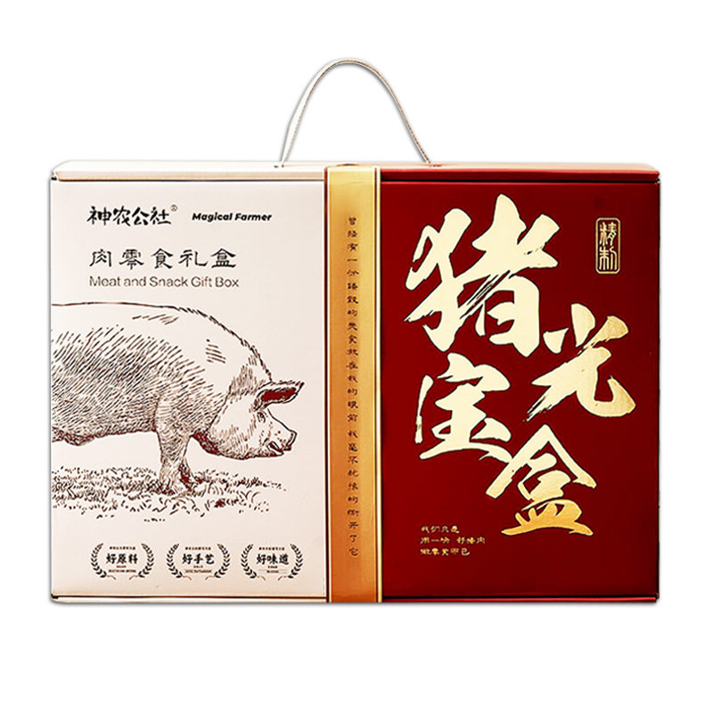 神农公社猪肉脯礼盒开市客同款