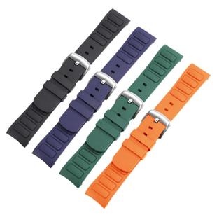 适配美度快拆表链新款舵手经典TV款M049弧口原款式橡胶手表带22mm