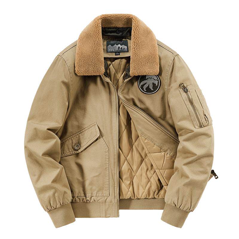 棒球服棉服男款夹棉加厚夹克棉衣