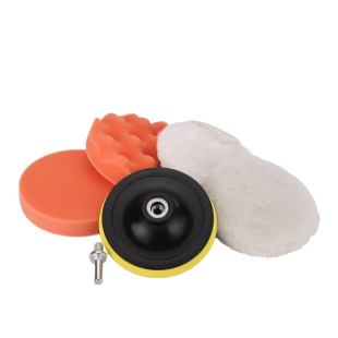 汽车美容打蜡神器海绵轮羊毛球抛光机电钻海绵打磨抛光盘漆面工具