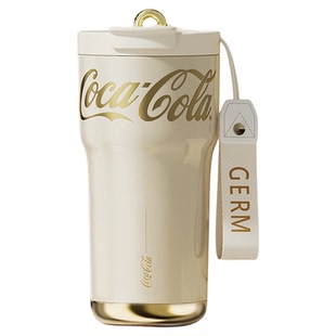 GERM可口可乐潘展乐同款保温杯女生咖啡杯学生2026新款高颜值水杯