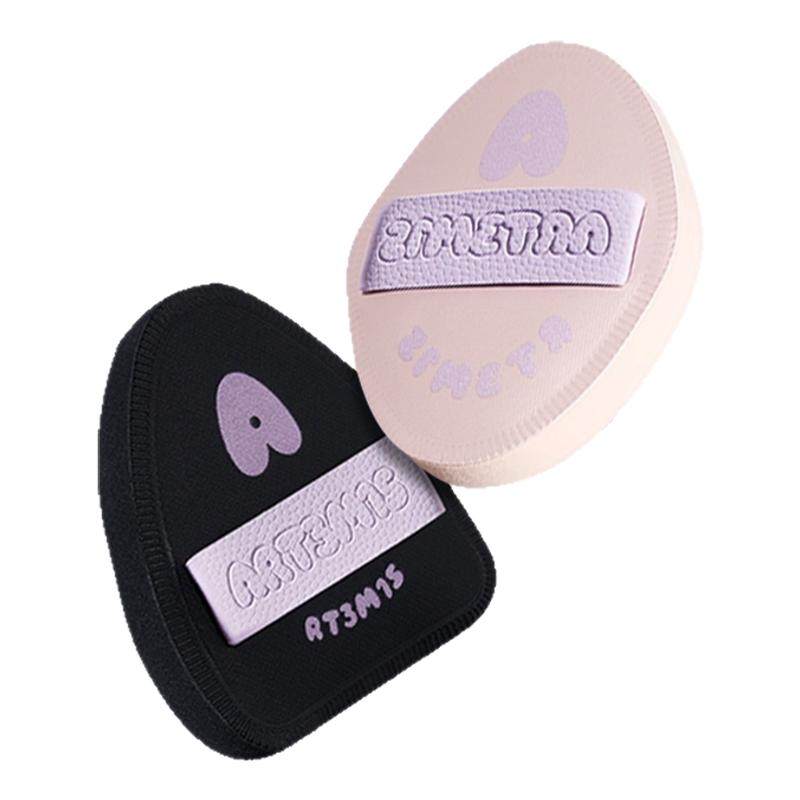 程十安 凹凸迷思粉扑三角腮红遮瑕定妆拇指粉底液专用冬日小粉扑