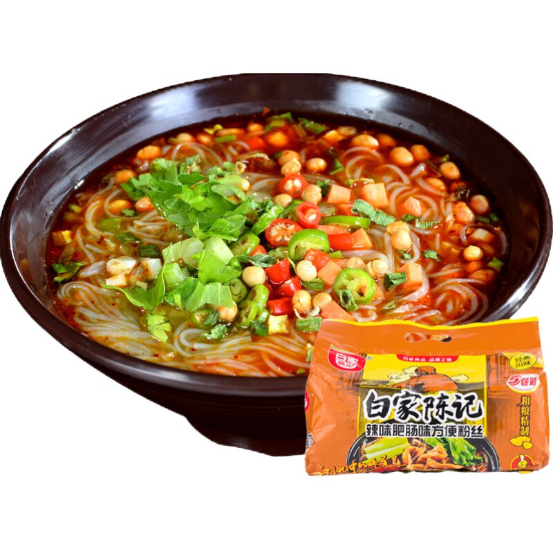 白家陈记肥肠味酸辣粉四川红薯粉