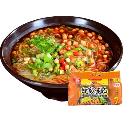 白家陈记肥肠味酸辣粉四川红薯粉