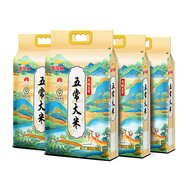 金龙鱼天赋五常大米5kg*4袋
