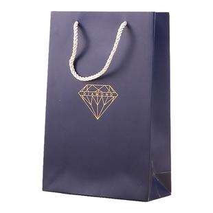 手提袋定制印logo纸袋高档便携文玩黄金珠宝饰品包装袋首饰礼品袋