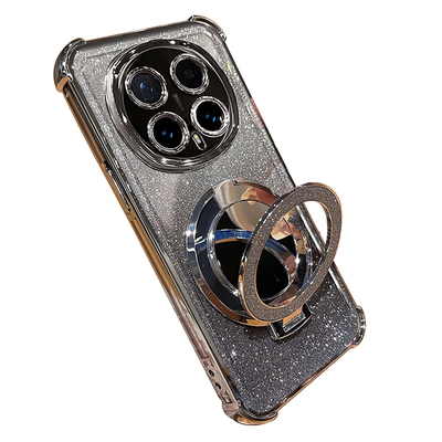 适用荣耀magic8/8pro闪粉镜子壳