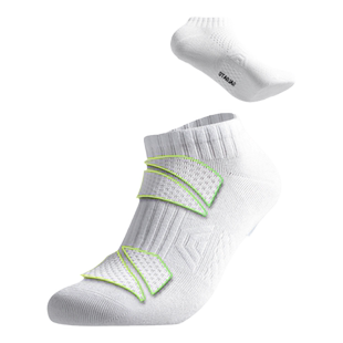 白色短袜子男纯棉夏季薄款网眼运动篮球跑步马拉松羽毛球防臭短筒
