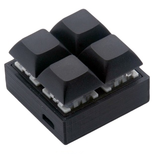 usb有线方块4键复制粘贴一键密码输入机械迷你自定义简约宏小键盘