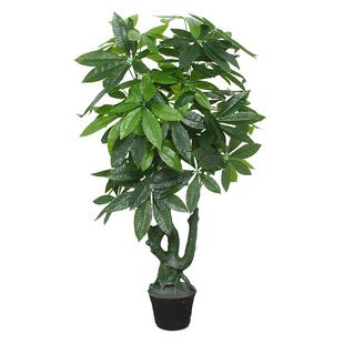 发财树仿真绿植仿生仿真盆栽客厅室内花假树摆设造景大型塑料盆景