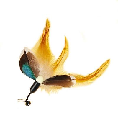 【天然羽毛】仿真蝴蝶羽毛替换头