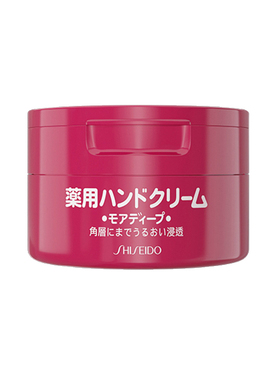 【保税区】日本资生堂尿素护手霜美润滋润保湿补水红罐100g