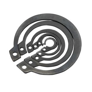 304不锈钢轴用挡圈 外卡卡簧C型挡圈 GB894 304外卡轴卡￠5-￠100