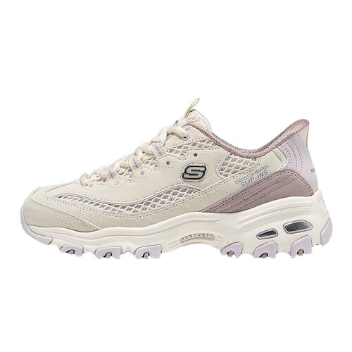 Skechers斯凯奇女士闪穿鞋休闲熊猫鞋厚底增高透气运动鞋 150868
