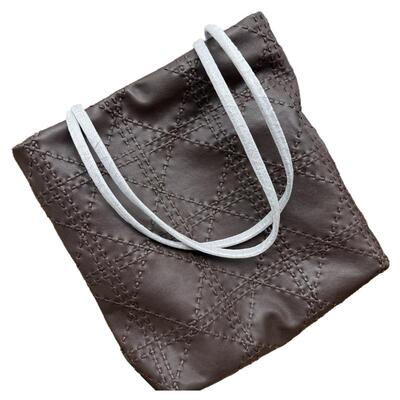 东莞高定2026秋冬新款老钱风小众Row风LILOU WOVEN编织图腾梭织包