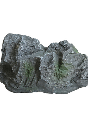 仿真玻璃钢石头庭院青龙石摆件