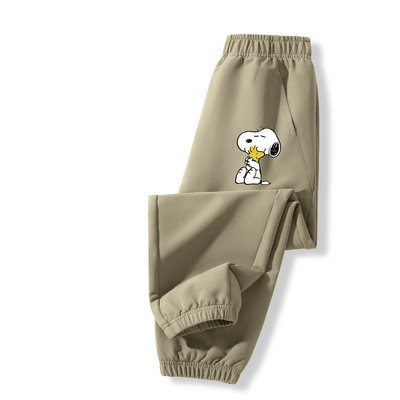 史努比男童运动裤子2026新款