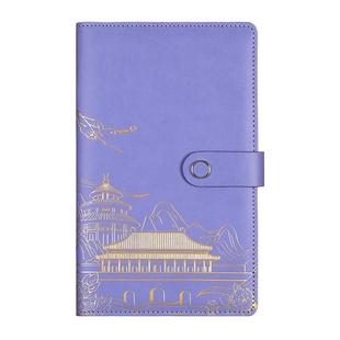 国风定期存单收纳本国潮高颜值多功能票据存单夹2025新款家庭现金理财存折定期银行存单收集册大容量收纳本子