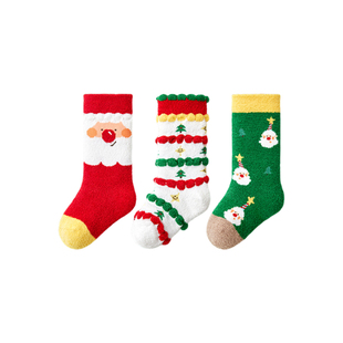 大红色本命年袜子男女棉袜中筒袜马年2026属马堆堆袜秋冬长袜防臭