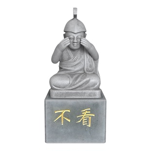 数字藏品十字谏言“不看”小和尚五台山创意礼物